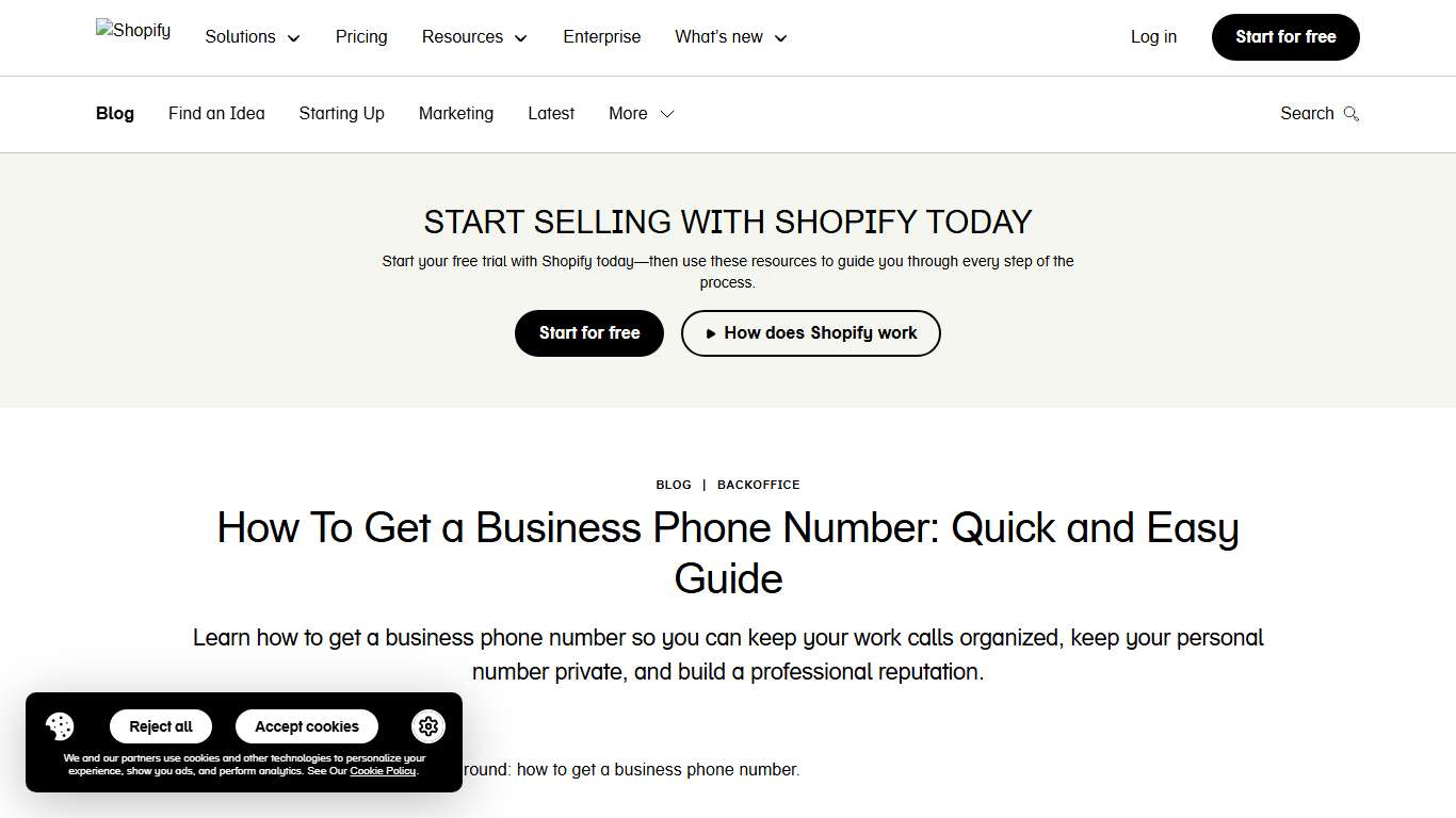 How To Get a Business Phone Number: Quick and Easy Guide (2026) - Shopify India